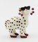 Ceramic Whiskers Dotted Cat With Sun Glasses Figurine, Home Décor, Gift for Her, Gift for Mom, Kitchen Décor, Cat Lovers Gift, Pet Loss Gift